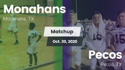 Matchup: Monahans  vs. Pecos  2020