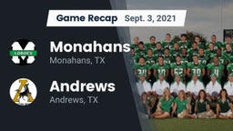 Recap: Monahans  vs. Andrews  2021
