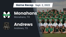Recap: Monahans  vs. Andrews  2022