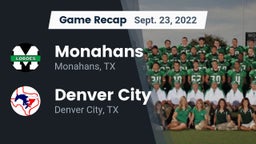 Recap: Monahans  vs. Denver City  2022