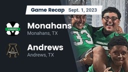 Recap: Monahans  vs. Andrews  2023