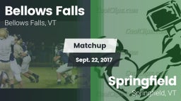 Matchup: Bellows Falls High S vs. Springfield  2017