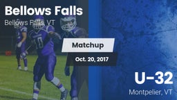 Matchup: Bellows Falls High S vs. U-32  2017