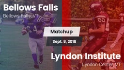 Matchup: Bellows Falls High S vs. Lyndon Institute 2018