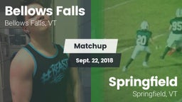 Matchup: Bellows Falls High S vs. Springfield  2018
