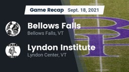 Recap: Bellows Falls  vs. Lyndon Institute 2021