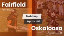 Matchup: Fairfield High vs. Oskaloosa  2017
