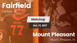 Matchup: Fairfield High vs. Mount Pleasant  2017