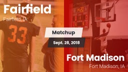 Matchup: Fairfield High vs. Fort Madison  2018
