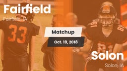 Matchup: Fairfield High vs. Solon  2018