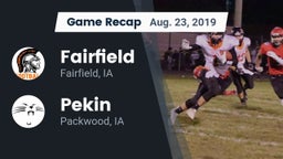 Recap: Fairfield  vs. Pekin  2019