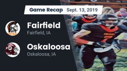 Recap: Fairfield  vs. Oskaloosa  2019