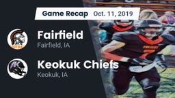 Recap: Fairfield  vs. Keokuk Chiefs 2019
