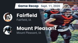 Recap: Fairfield  vs. Mount Pleasant  2020