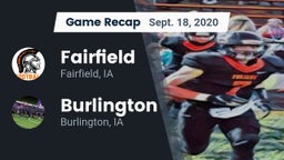 Recap: Fairfield  vs. Burlington  2020