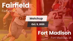 Matchup: Fairfield High vs. Fort Madison  2020