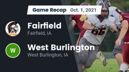 Recap: Fairfield  vs. West Burlington  2021