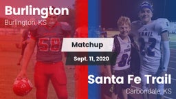 Matchup: Burlington High vs. Santa Fe Trail  2020