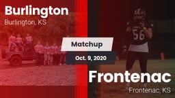 Matchup: Burlington High vs. Frontenac  2020