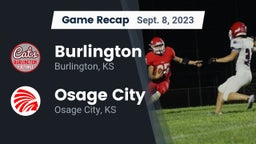 Recap: Burlington  vs. Osage City  2023
