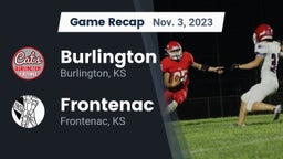 Recap: Burlington  vs. Frontenac  2023