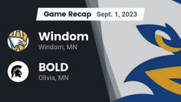 Recap: Windom  vs. BOLD  2023