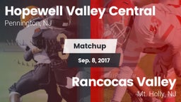 Matchup: Hopewell Valley Cent vs. Rancocas Valley  2017
