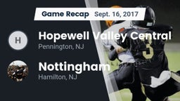 Recap: Hopewell Valley Central  vs. Nottingham  2017
