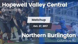 Matchup: Hopewell Valley Cent vs. Northern Burlington  2017