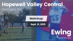 Matchup: Hopewell Valley Cent vs. Ewing  2018