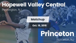 Matchup: Hopewell Valley Cent vs. Princeton  2018
