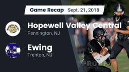 Recap: Hopewell Valley Central  vs. Ewing  2018