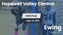 Matchup: Hopewell Valley Cent vs. Ewing  2019