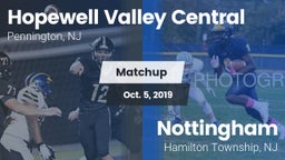 Matchup: Hopewell Valley Cent vs. Nottingham  2019