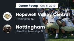 Recap: Hopewell Valley Central  vs. Nottingham  2019