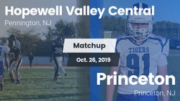 Matchup: Hopewell Valley Cent vs. Princeton  2019