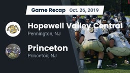 Recap: Hopewell Valley Central  vs. Princeton  2019