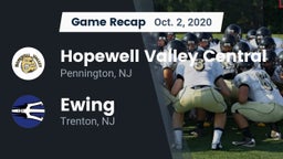 Recap: Hopewell Valley Central  vs. Ewing  2020