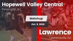 Matchup: Hopewell Valley Cent vs. Lawrence  2020
