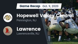 Recap: Hopewell Valley Central  vs. Lawrence  2020