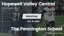 Matchup: Hopewell Valley Cent vs. The Pennington School 2020
