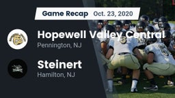 Recap: Hopewell Valley Central  vs. Steinert  2020