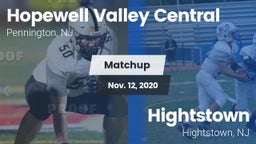 Matchup: Hopewell Valley Cent vs. Hightstown  2020