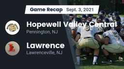 Recap: Hopewell Valley Central  vs. Lawrence  2021