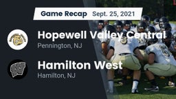 Recap: Hopewell Valley Central  vs. Hamilton West  2021
