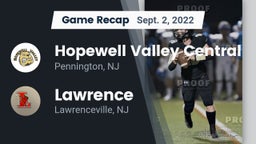 Recap: Hopewell Valley Central  vs. Lawrence  2022