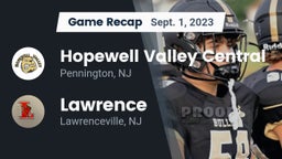 Recap: Hopewell Valley Central  vs. Lawrence  2023