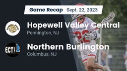 Recap: Hopewell Valley Central  vs. Northern Burlington  2023