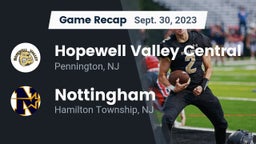 Recap: Hopewell Valley Central  vs. Nottingham  2023