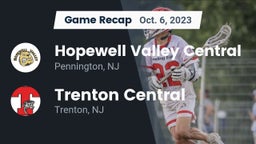 Recap: Hopewell Valley Central  vs. Trenton Central  2023